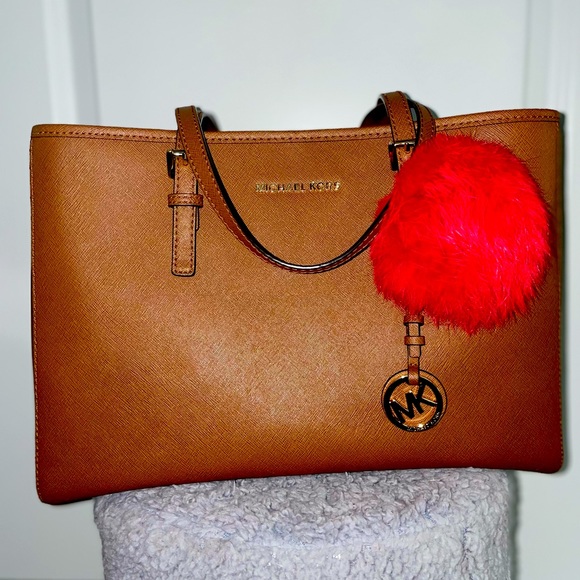 Michael Kors Jet set Sofiano leather tote bag - Picture 4 of 11